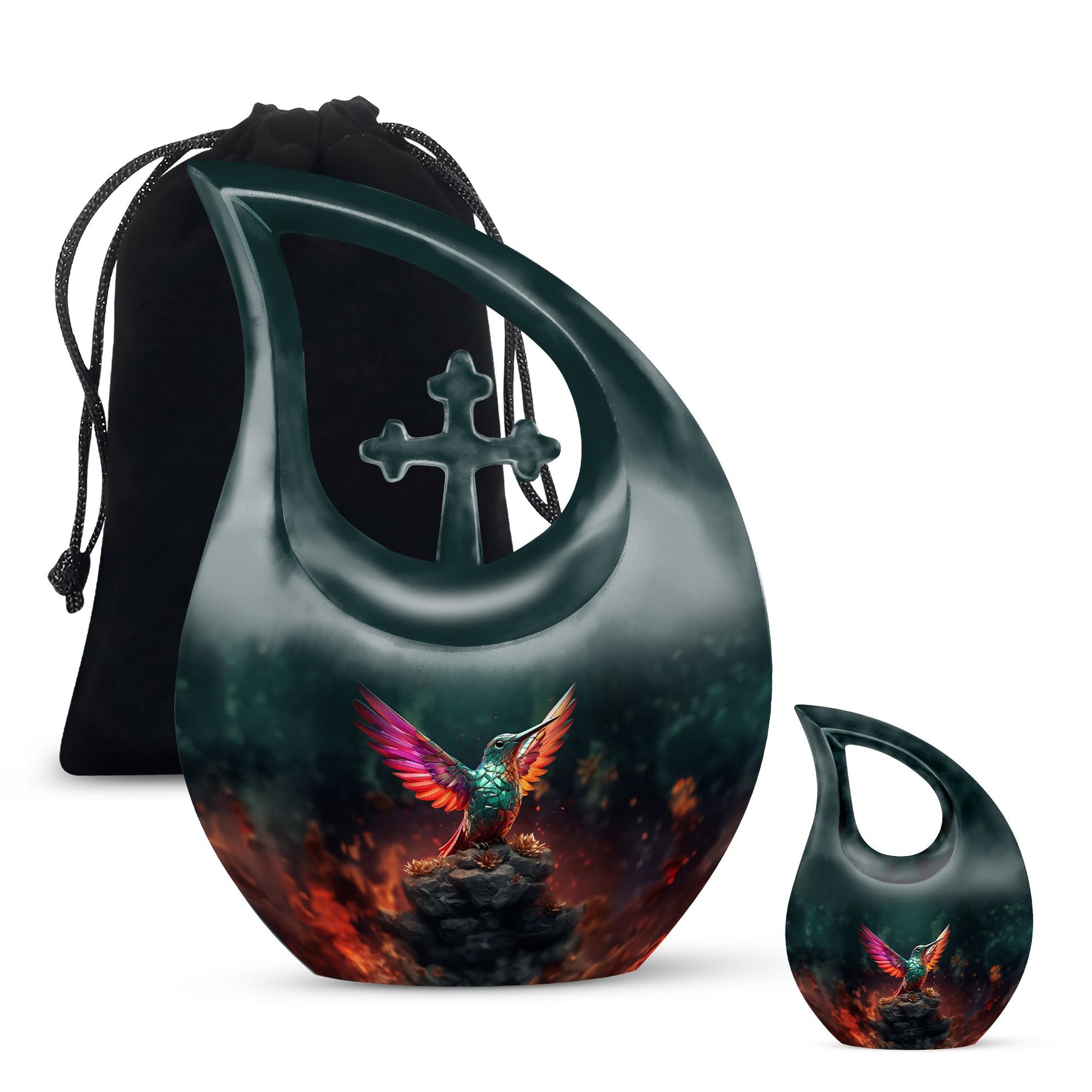 Humming Bird Urns For Ashes - Funeral Urns For Adult Ashes Women Urn