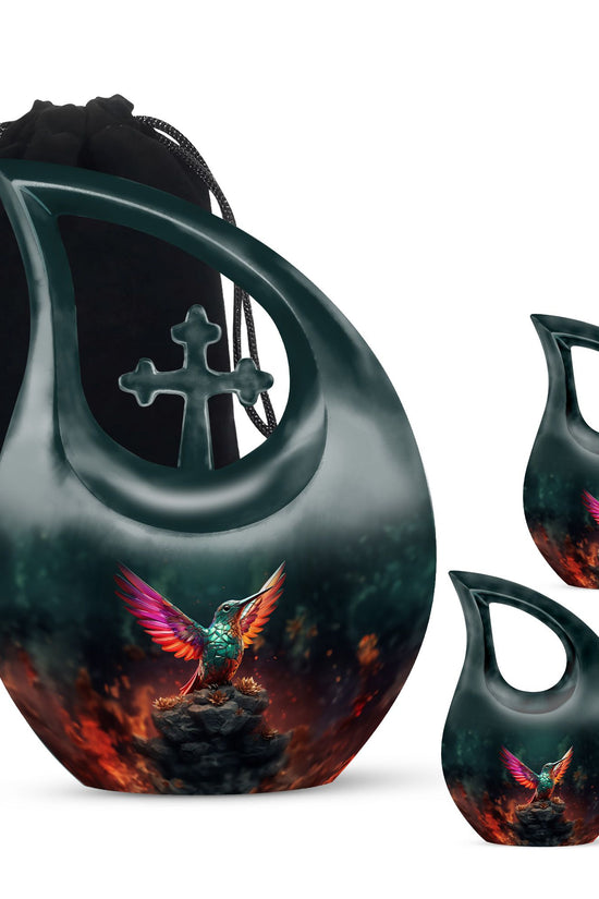 Humming Bird Urns For Ashes - Funeral Urns For Adult Ashes Women Urn