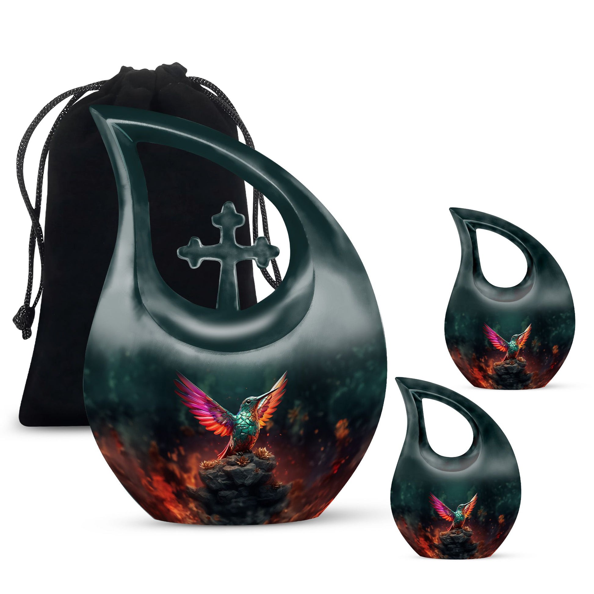 Humming Bird Urns For Ashes - Funeral Urns For Adult Ashes Women Urn
