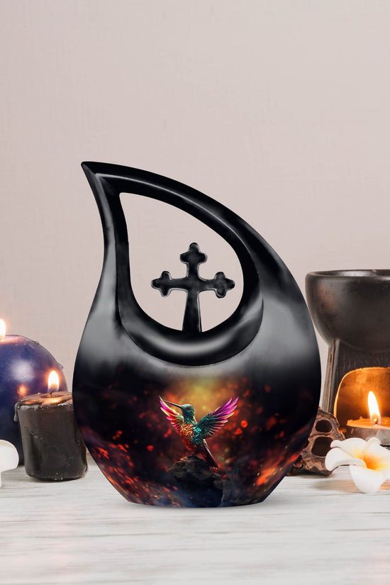 Humming Bird Urns For Ashes - Funeral Decor Urn - Memorial
