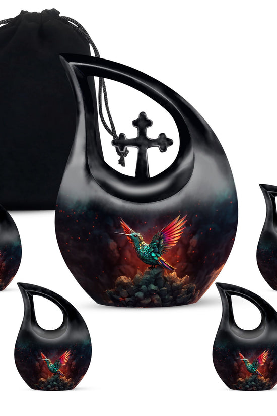 Humming Bird Urns For Ashes - Funeral Urn - Memorial Urn