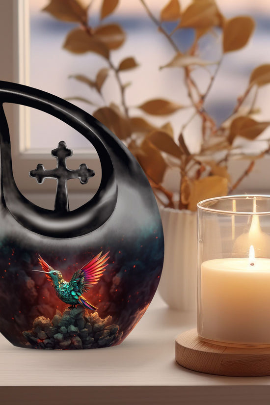 Humming Bird Urns For Ashes - Funeral Urn - Memorial