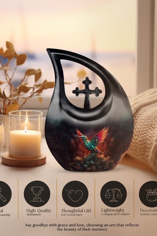Humming Bird Urns For Ashes - Funeral Urn - Memorial
