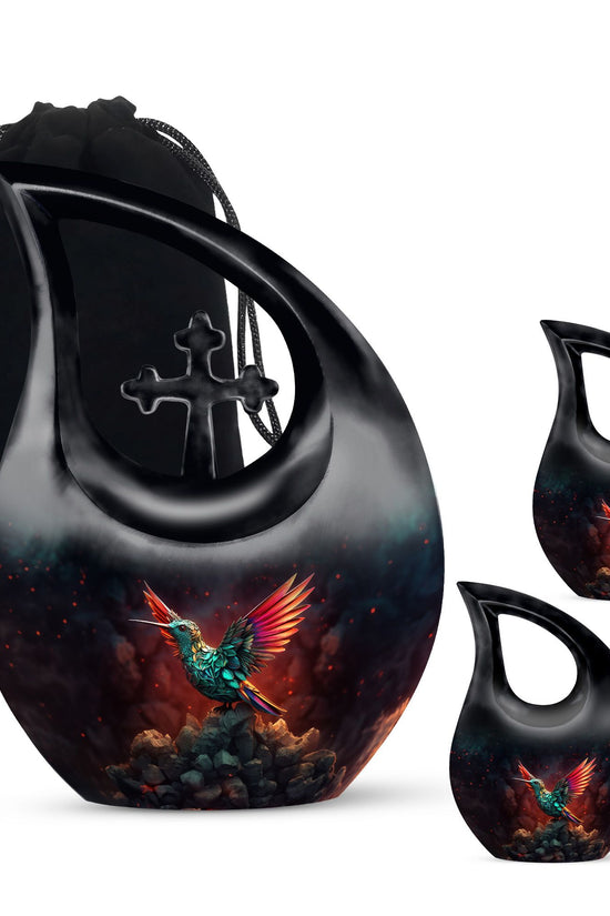 Humming Bird Urns For Ashes - Funeral Urn - Memorial Urn