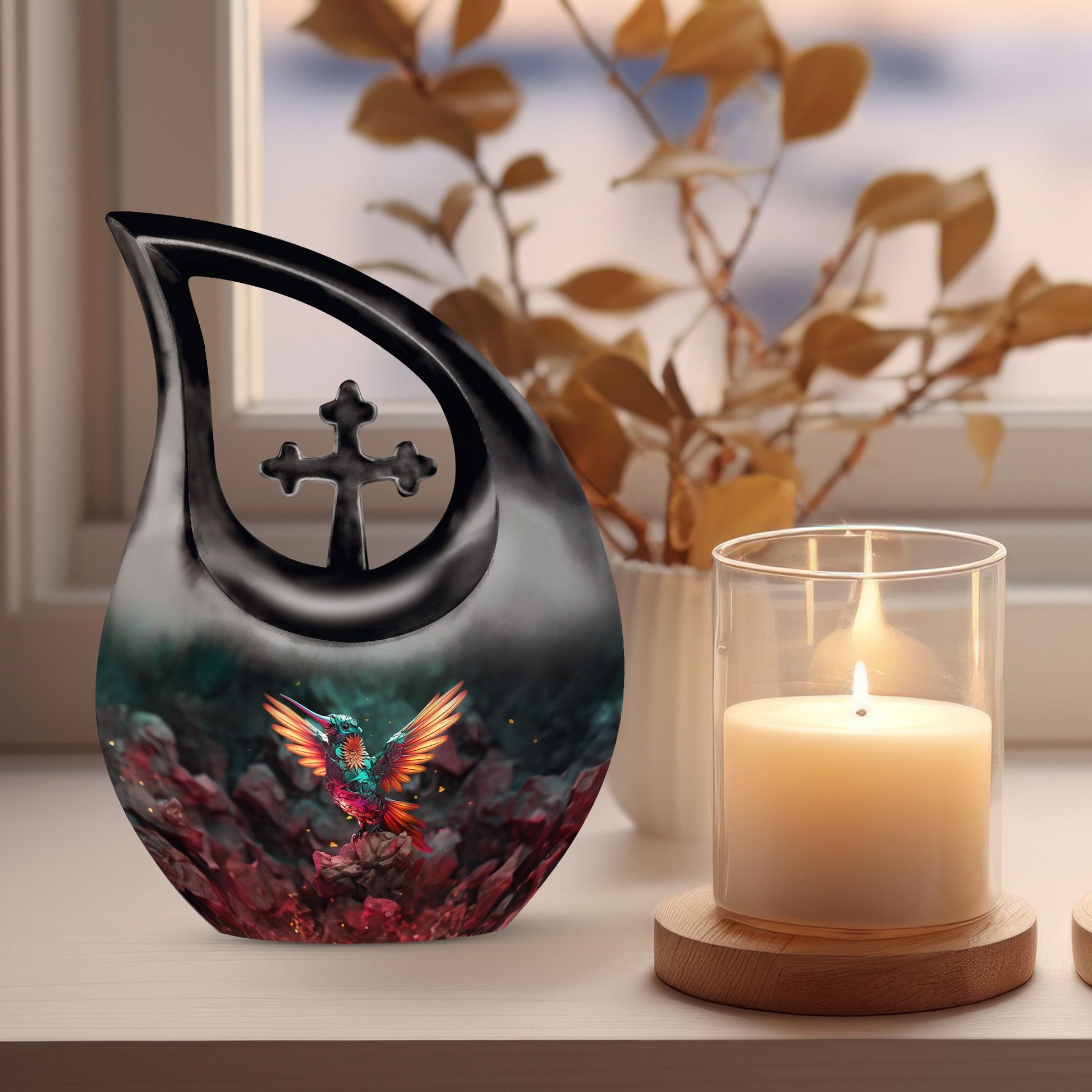 Cardinal Bird Urns For Ashes - Funeral Urns For Adult Ashes Urn