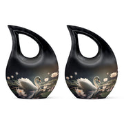 Cardinal Bird Urns For Ashes - Cremation Urns Large & Small Combo Urn