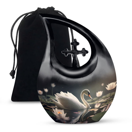 Cardinal Bird Urns For Ashes - Cremation Urns Large & Small Combo Urn