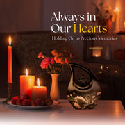Cardinal Bird Urns For Ashes - Cremation Urns Large & Small Combo Urn