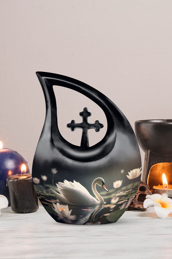 Cardinal Bird Urns For Ashes - Cremation Urns Large & Small Combo Urn
