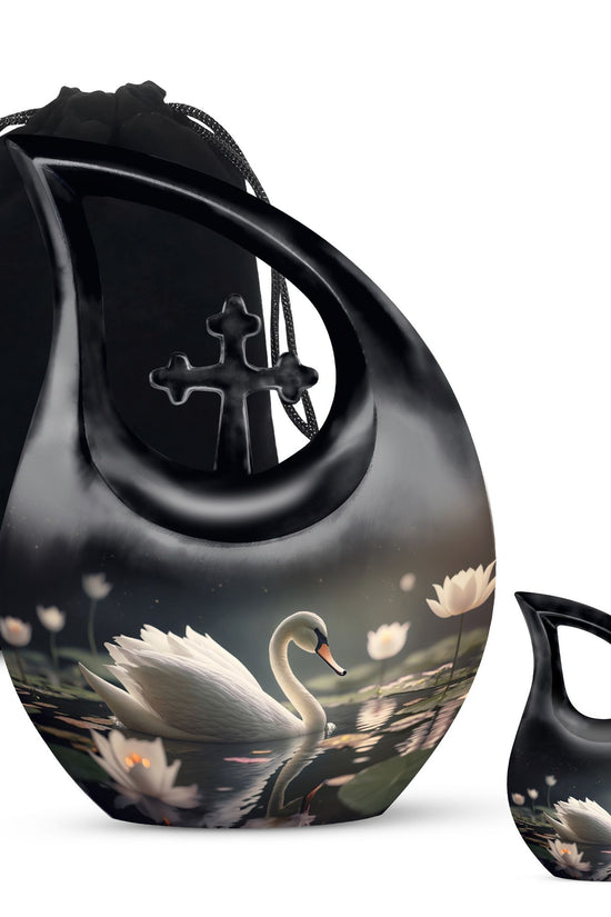 Cardinal Bird Urns For Ashes - Cremation Urns Large & Small Combo Urn