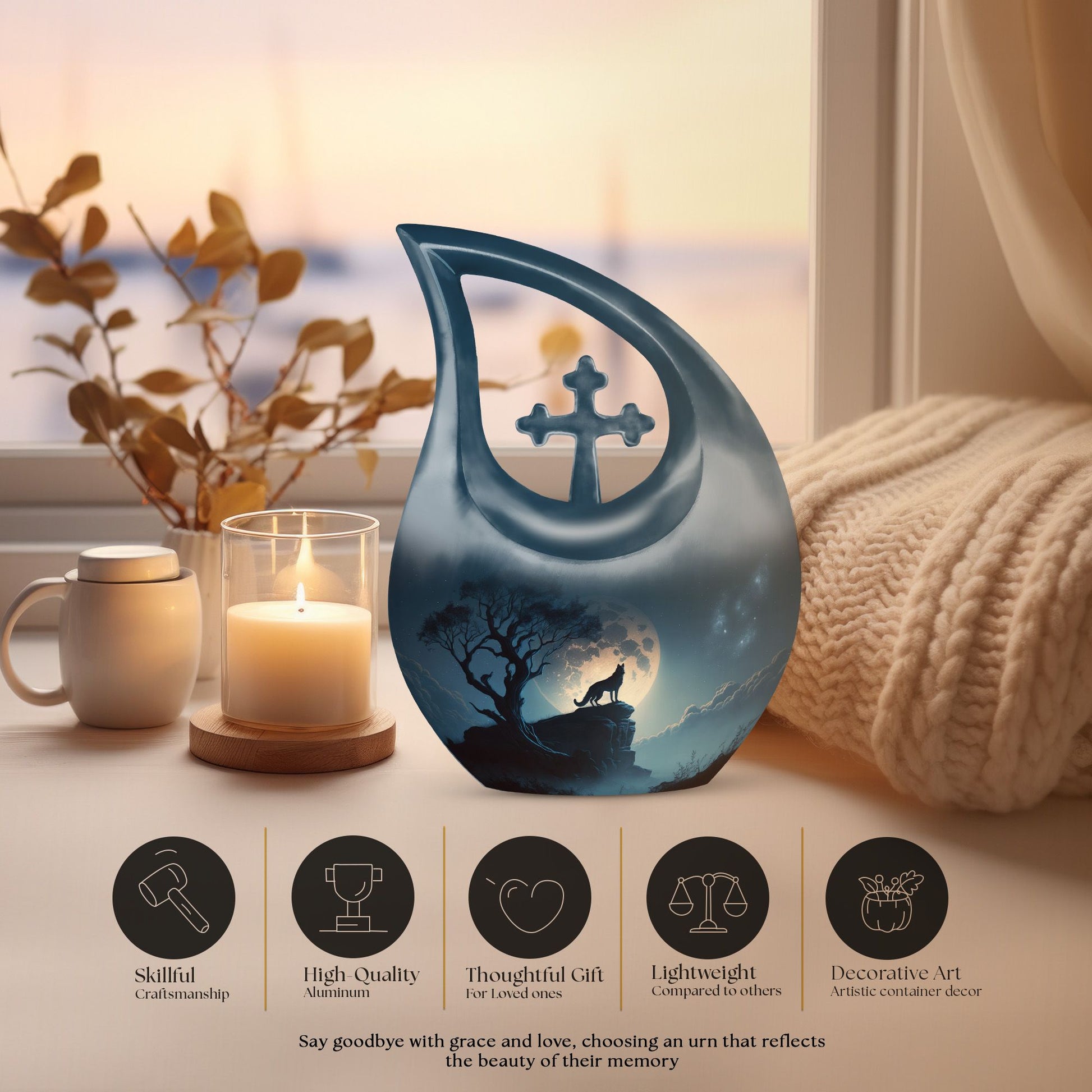 Cardinal Bird Urns For Ashes - Funeral Cremation Urns For Ashes Urn