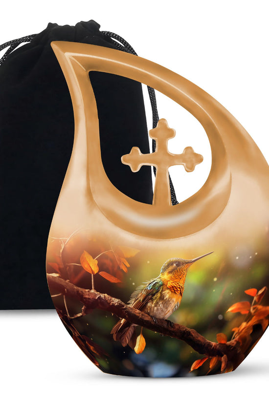 Cardinal Bird Urns For Ashes - Funeral Cremation Urn