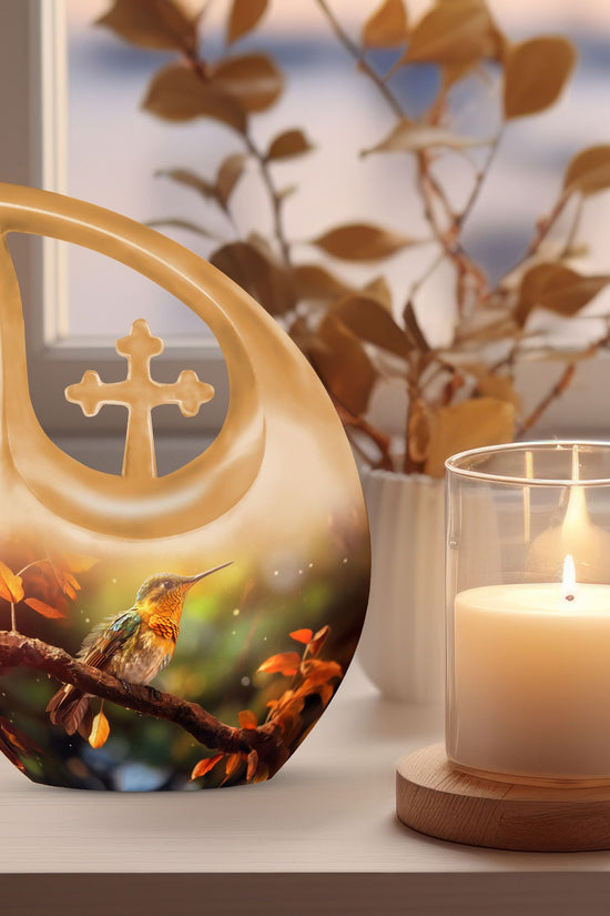 Cardinal Bird Urns For Ashes - Funeral Cremation Urn