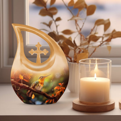 Cardinal Bird Urns For Ashes - Funeral Cremation Urn