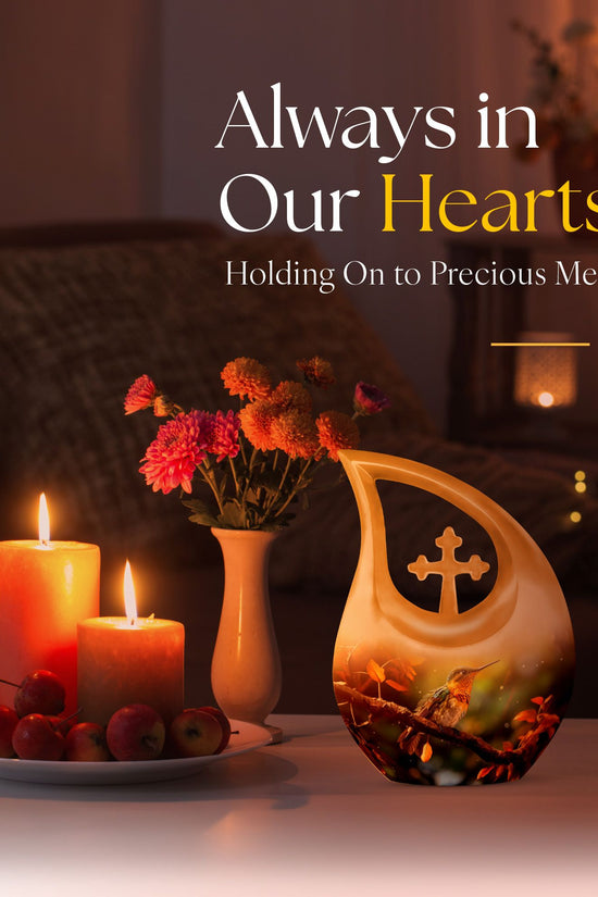 Cardinal Bird Urns For Ashes - Funeral Cremation Urn