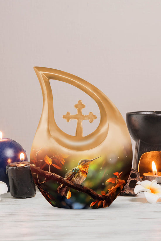 Cardinal Bird Urns For Ashes - Funeral Cremation Urn