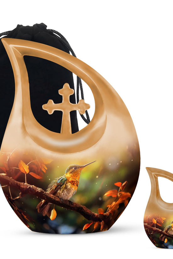 Cardinal Bird Urns For Ashes - Funeral Cremation Urn
