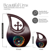 Cardinal Bird Urns For Ashes - Urns For Burial In Ground Urn