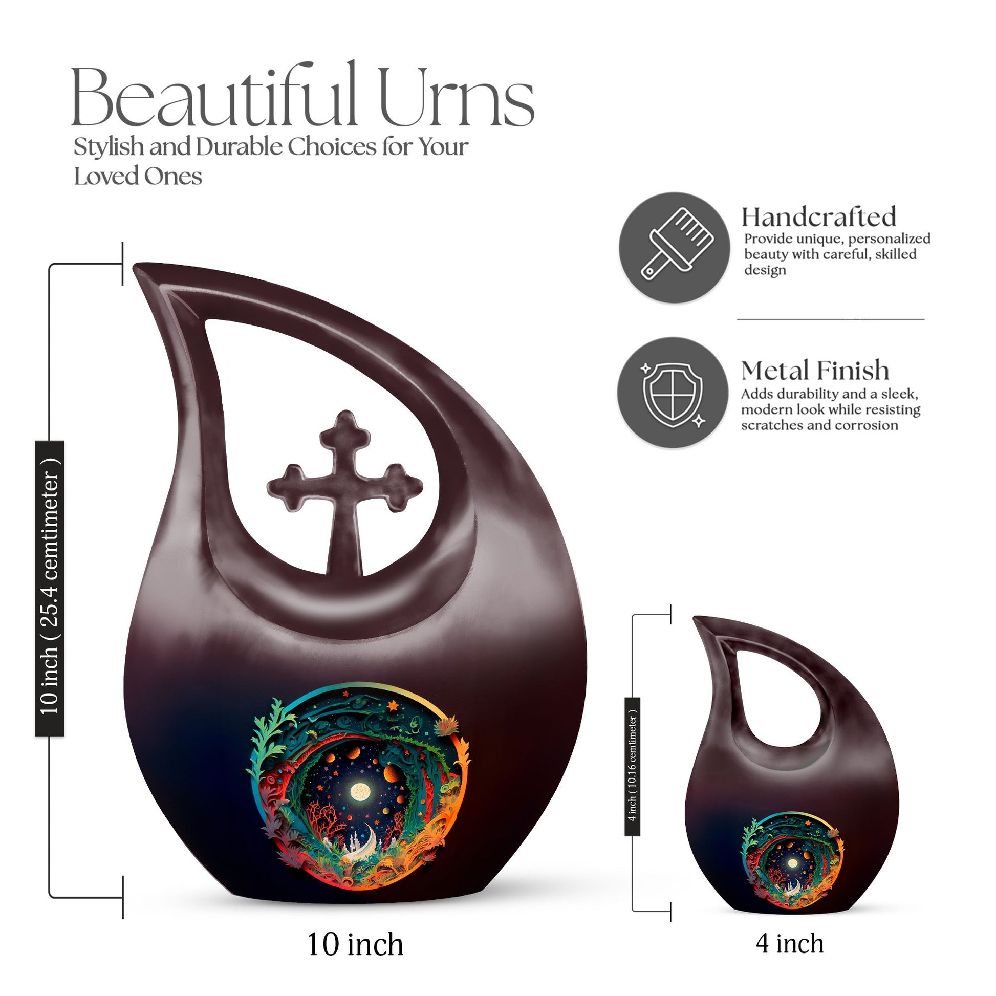 Cardinal Bird Urns For Ashes - Urns For Burial In Ground Urn