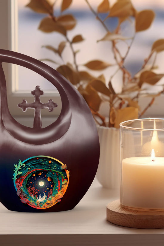 Cardinal Bird Urns For Ashes - Urns For Burial In Ground Urn