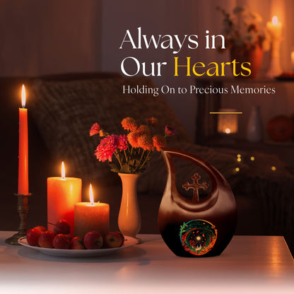 Cardinal Bird Urns For Ashes - Urns For Burial In Ground Urn