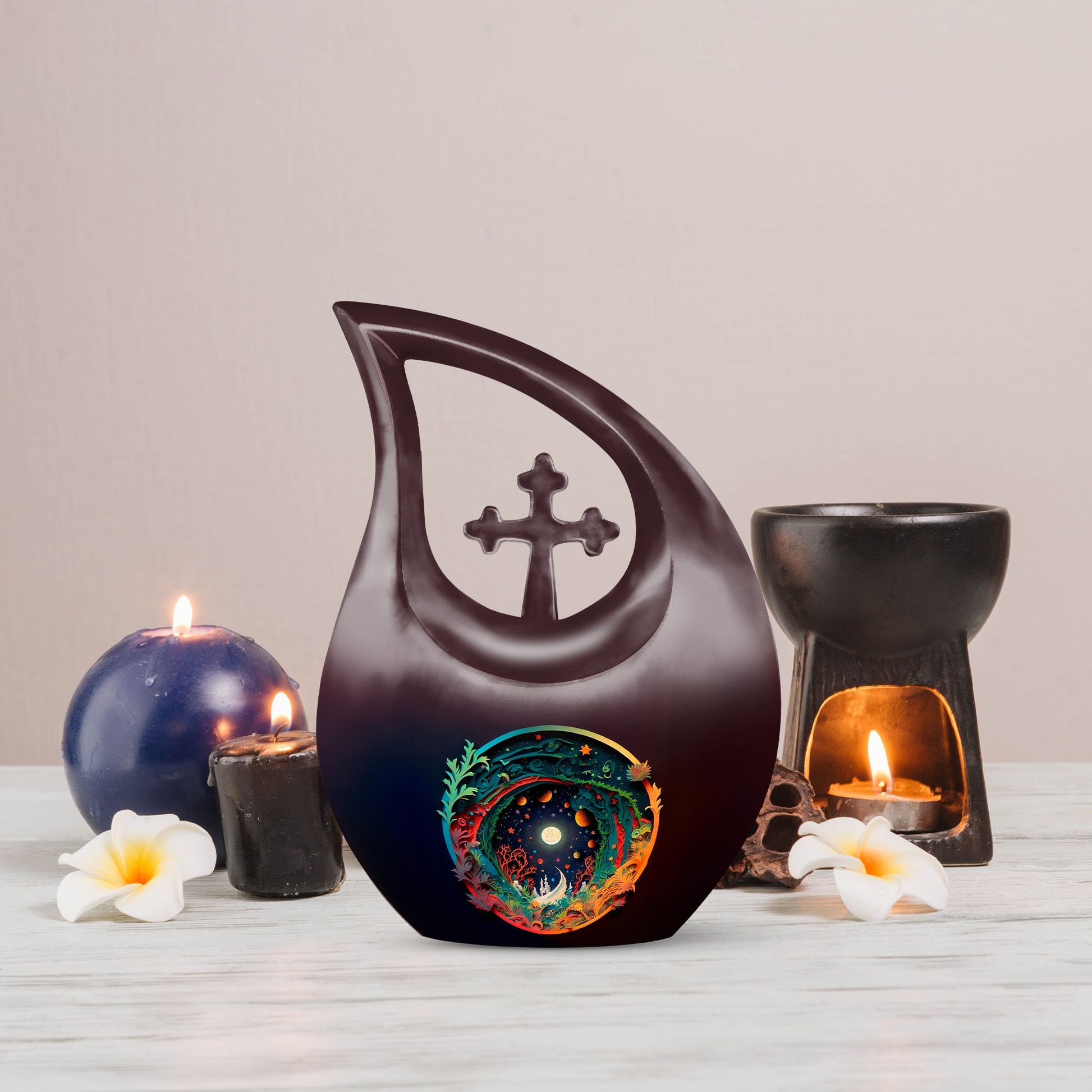 Cardinal Bird Urns For Ashes - Urns For Burial In Ground Urn