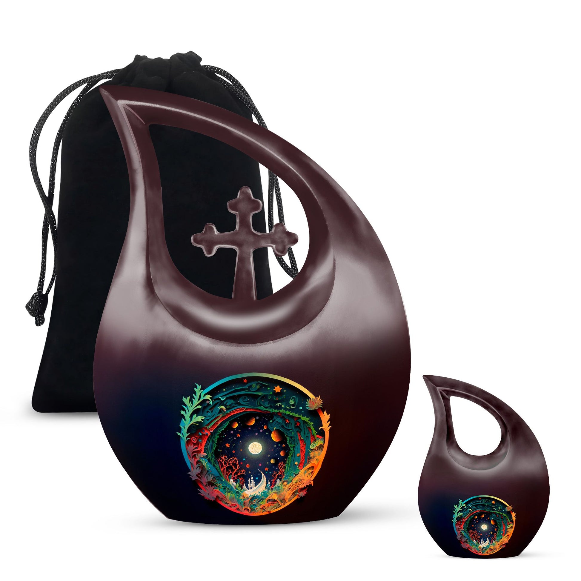 Cardinal Bird Urns For Ashes - Urns For Burial In Ground Urn