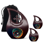 Cardinal Bird Urns For Ashes - Urns For Burial In Ground Urn