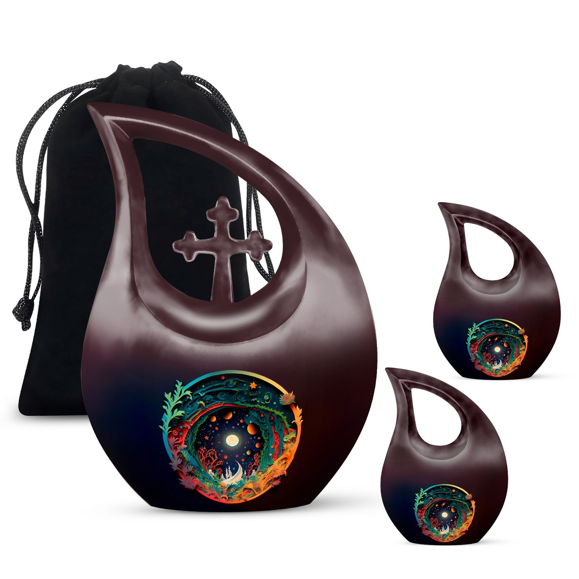Cardinal Bird Urns For Ashes - Urns For Burial In Ground Urn