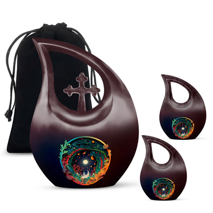 Cardinal Bird Urns For Ashes - Urns For Burial In Ground Urn