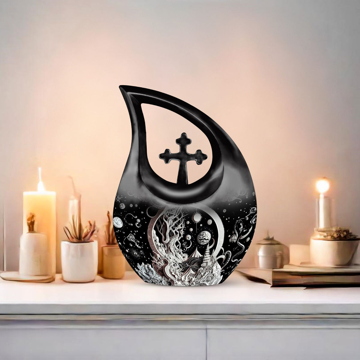 Cardinal Bird Urns For Ashes - Cremation Urns For Burial Urn