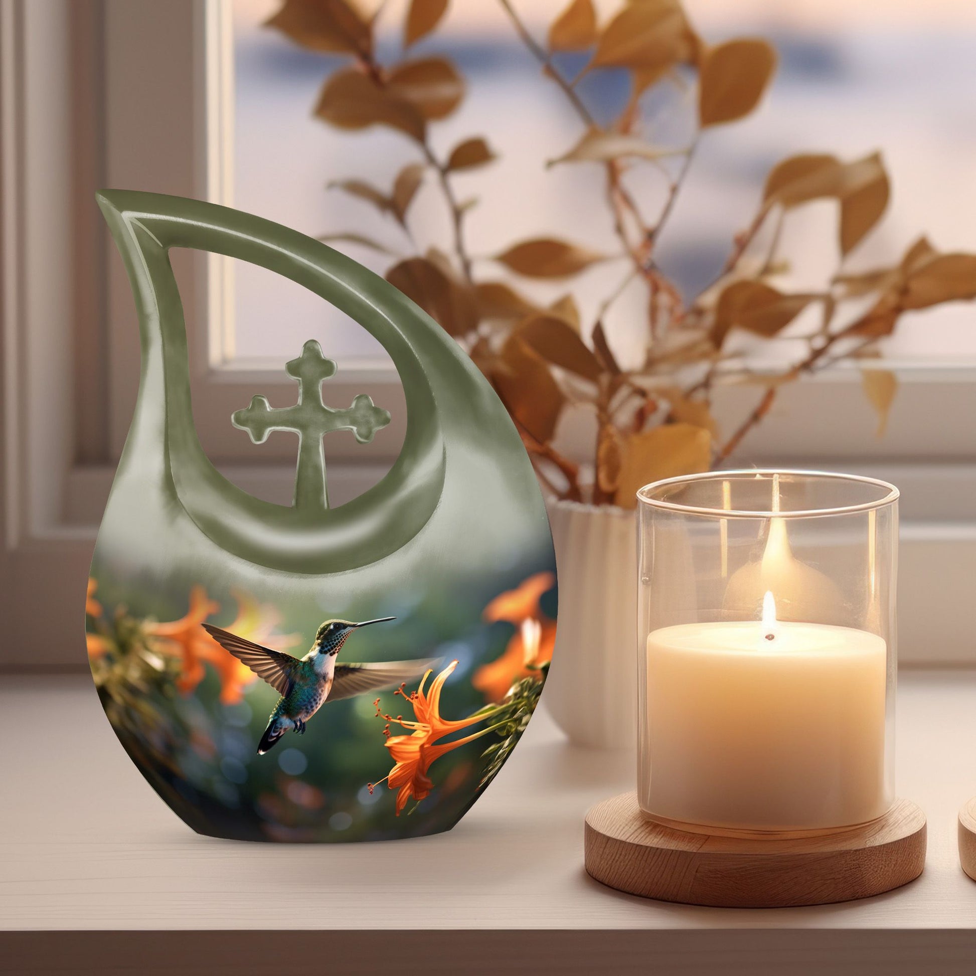 Humming Bird Urns For Ashes - Urns For Ground Burial Urn