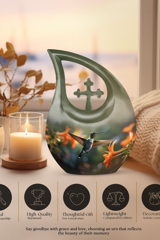 Humming Bird Urns For Ashes - Urns For Ground Burial Urn