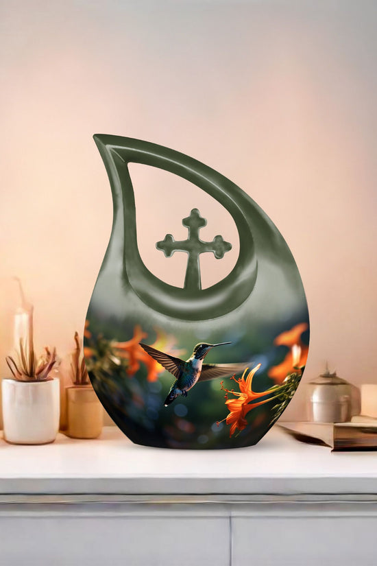 Humming Bird Urns For Ashes - Urns For Ground Burial Urn
