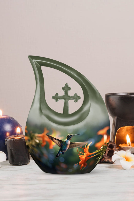 Humming Bird Urns For Ashes - Urns For Ground Burial Urn