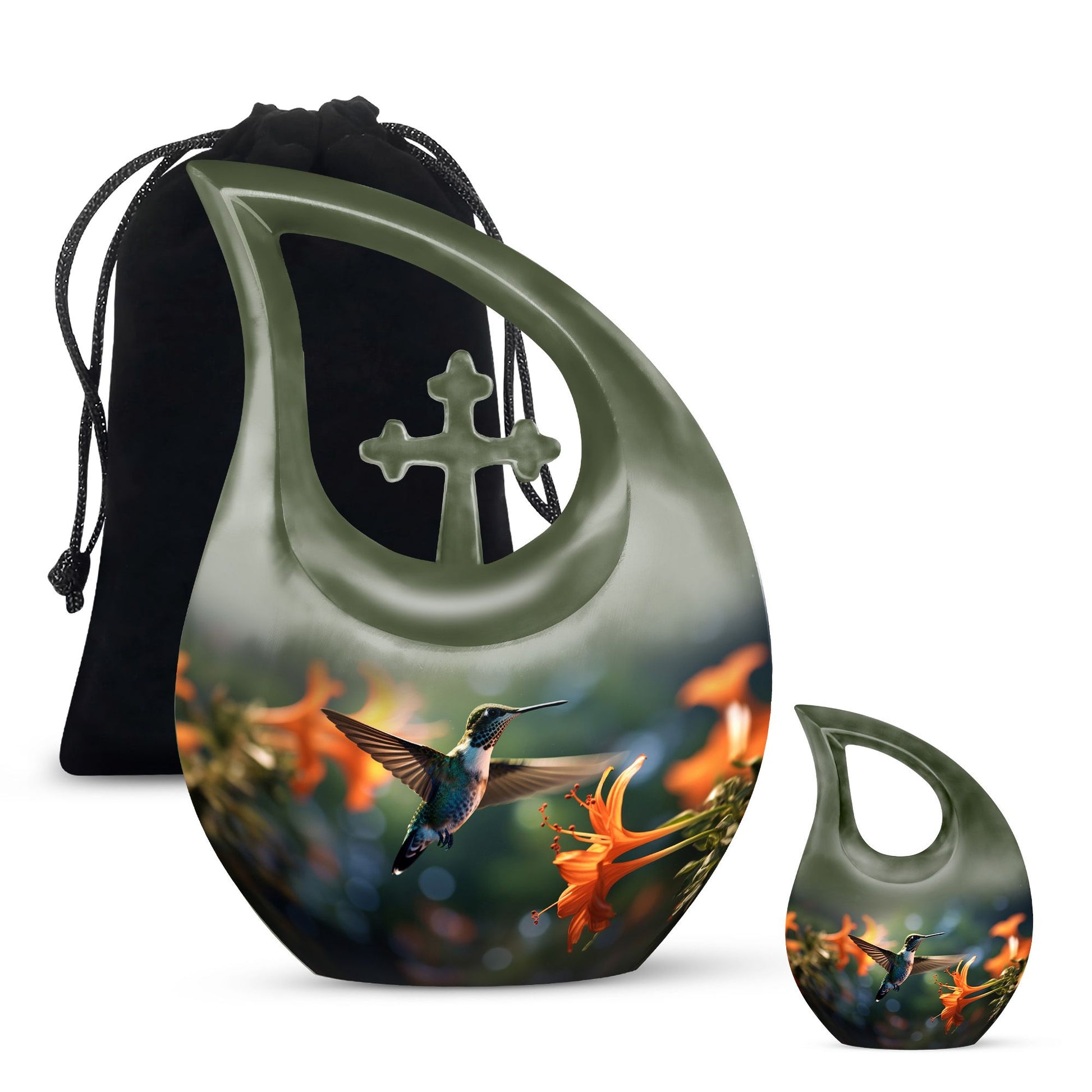 Humming Bird Urns For Ashes - Urns For Ground Burial Urn