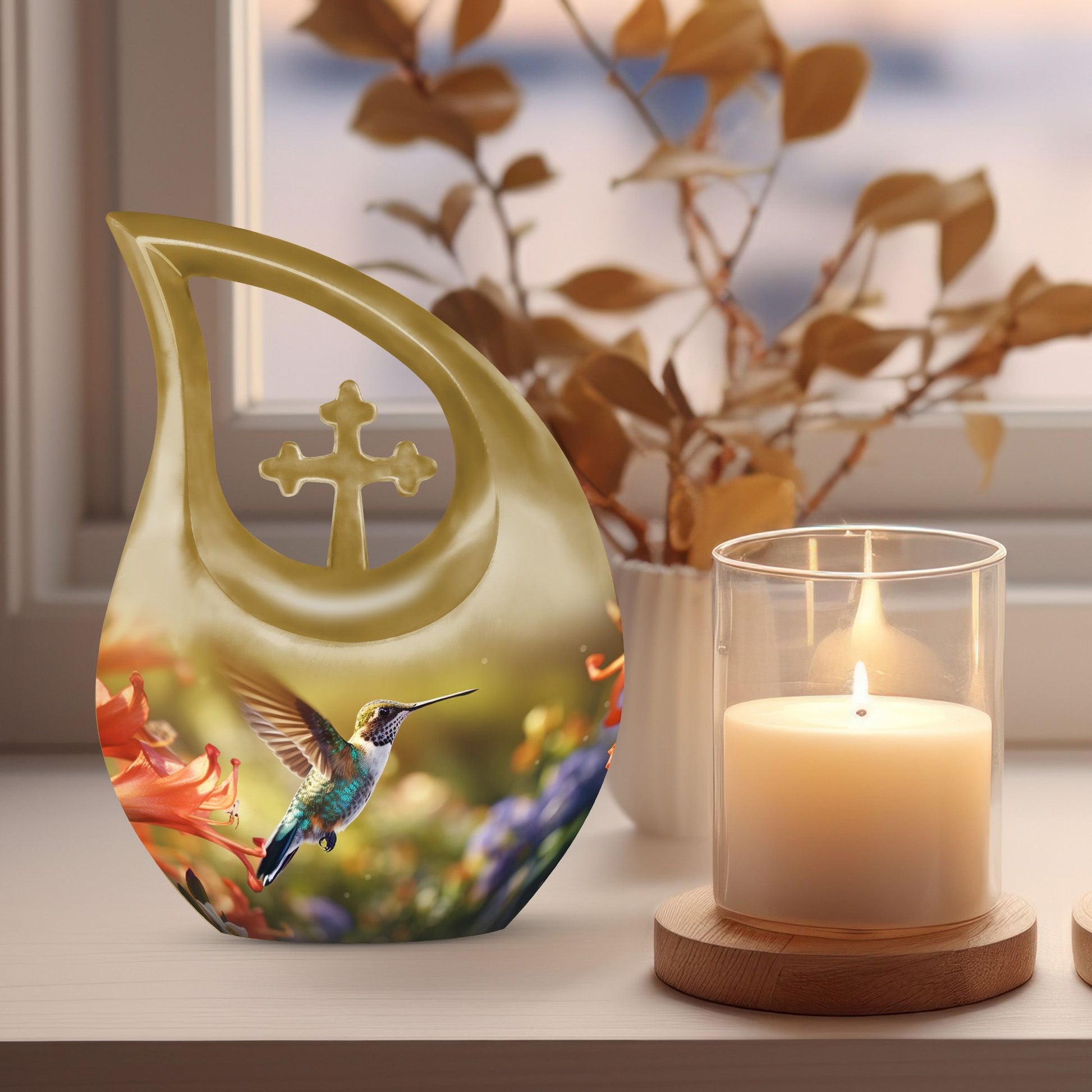 Humming Bird Urns For Ashes - Burial Urns For Human Ashes Urn