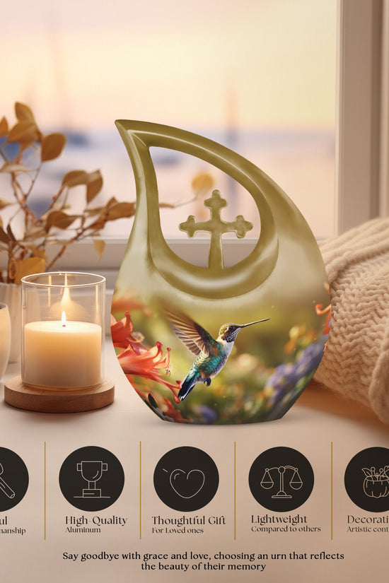 Humming Bird Urns For Ashes - Burial Urns For Human Ashes Urn