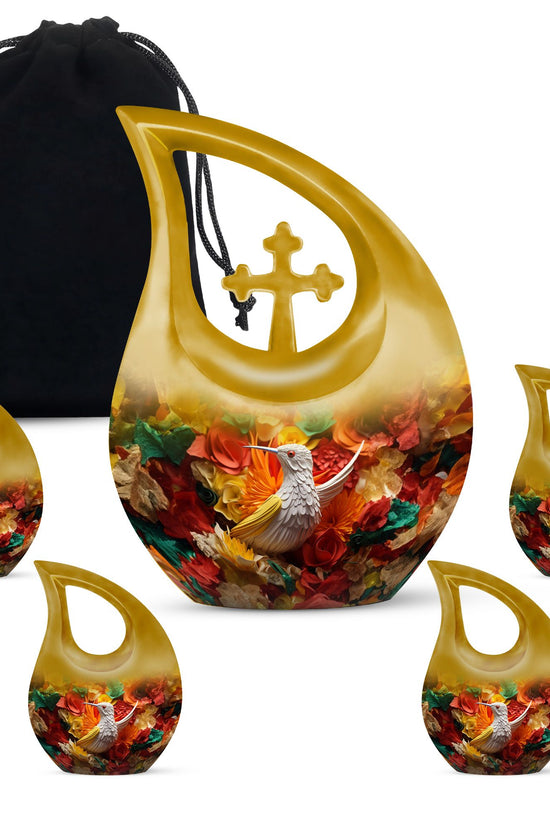 Humming Bird Urns For Ashes - Cremation Keepsakes For Ashes Urn