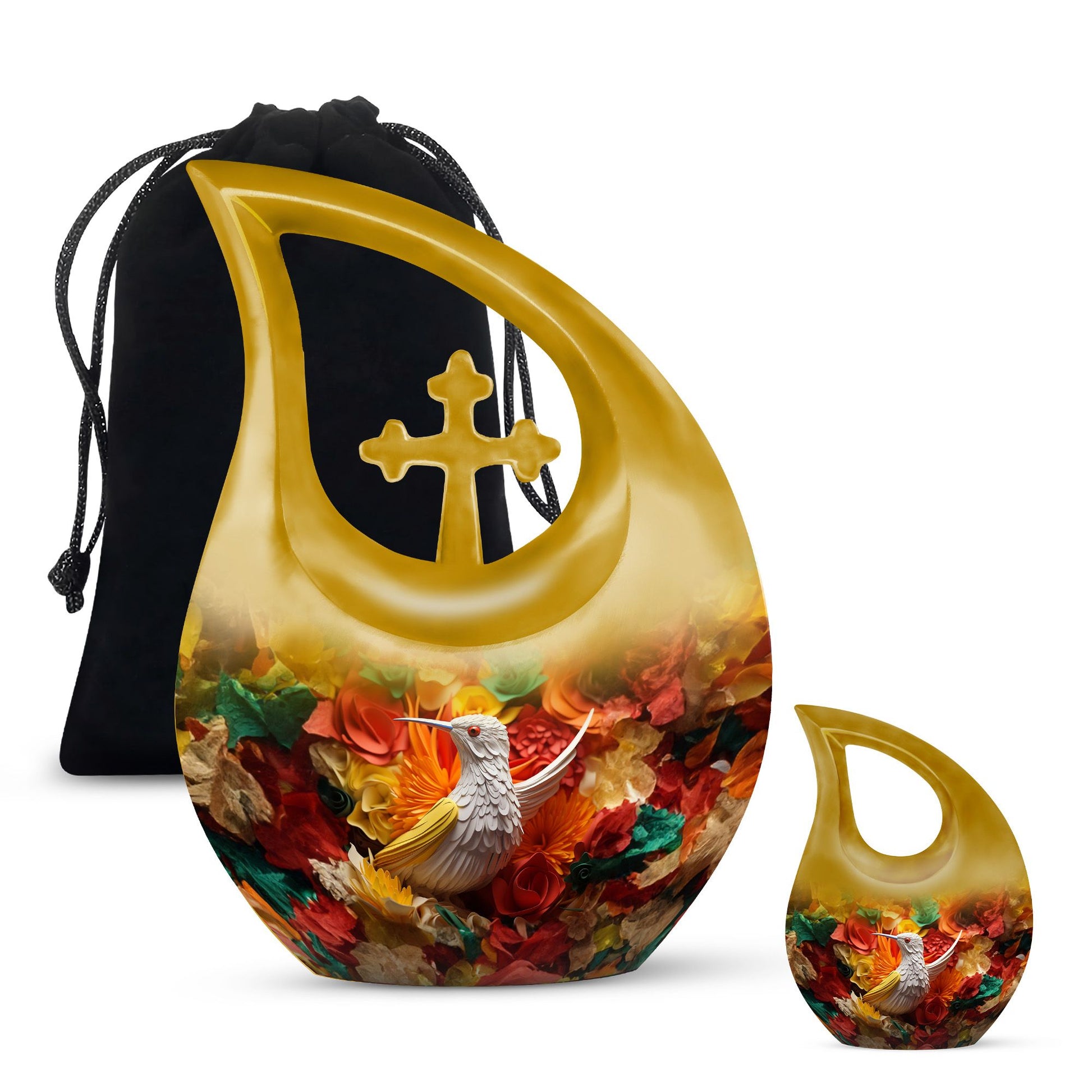 Humming Bird Urns For Ashes - Cremation Keepsakes For Ashes Urn