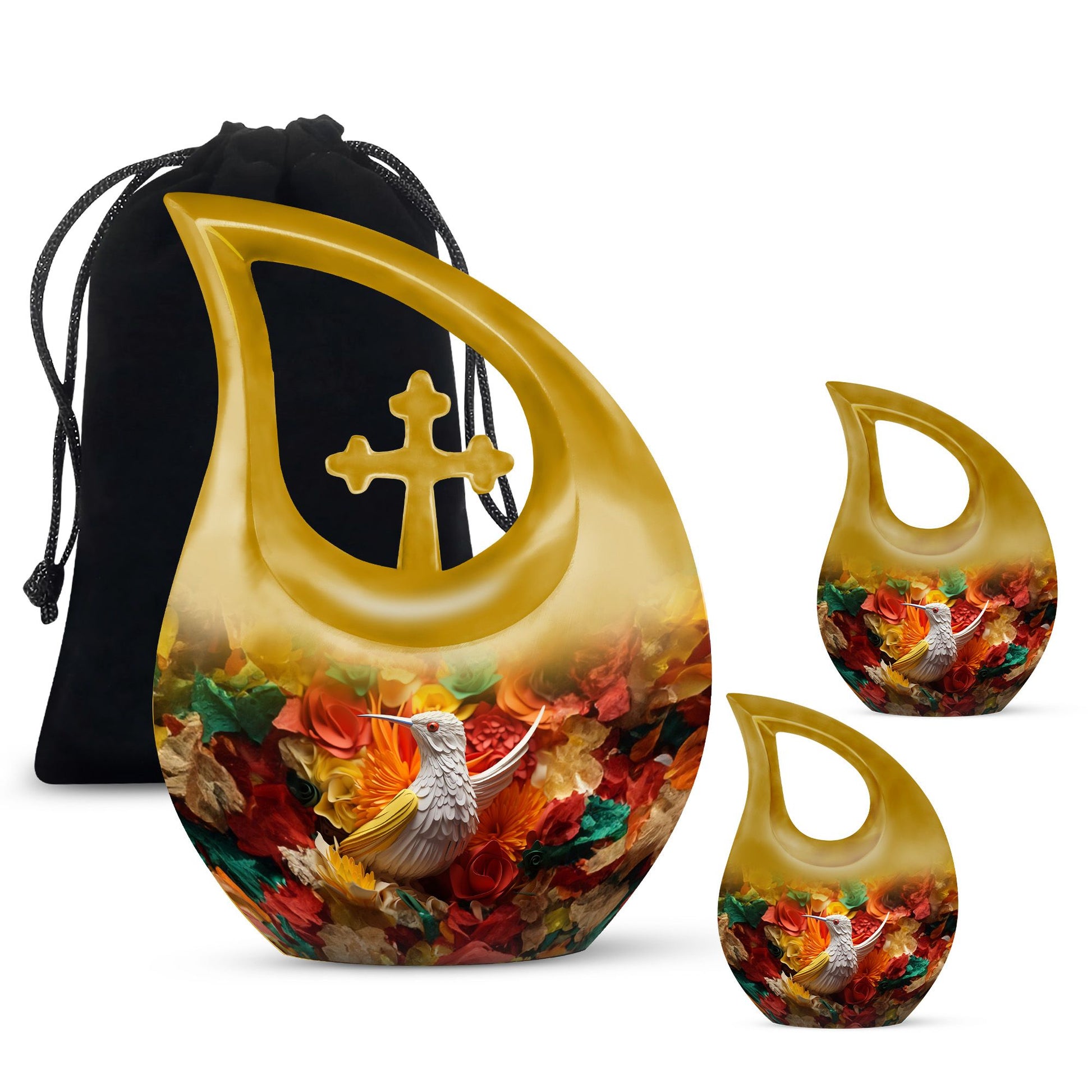 Humming Bird Urns For Ashes - Cremation Keepsakes For Ashes Urn
