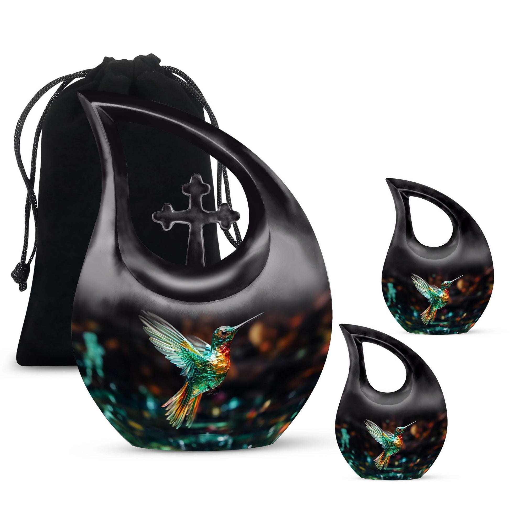 Humming Bird Urns For Ashes - Small Cremation Urn