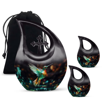 Large Urn With 4 Keepsake
