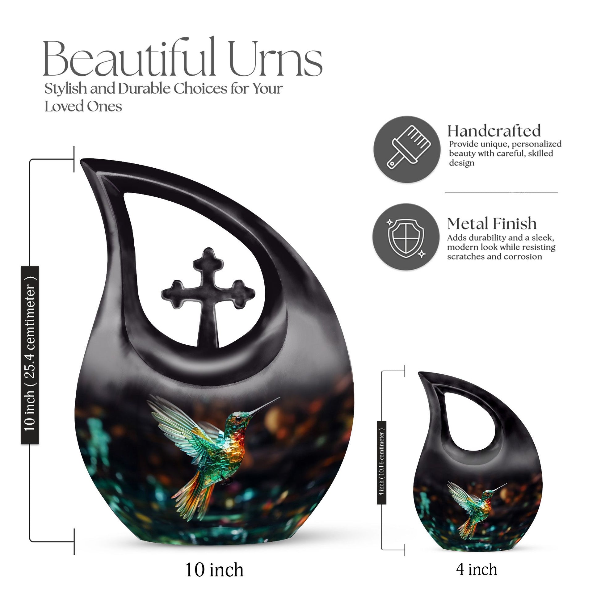 Humming Bird Urns For Ashes - Small Cremation Urn