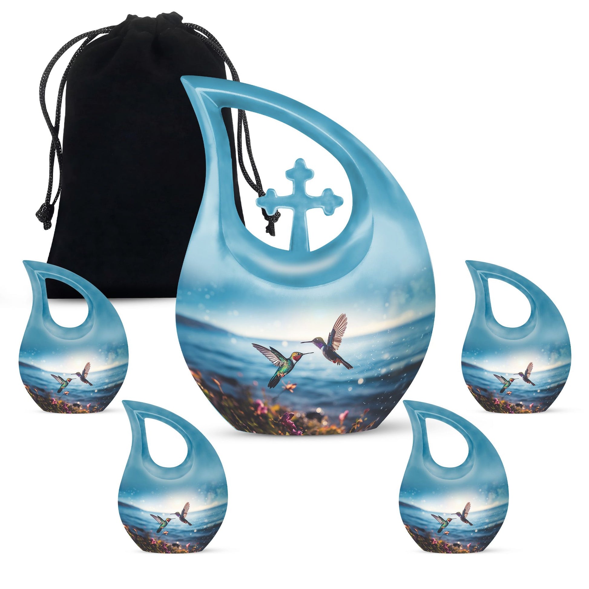 Humming Bird Urns For Ashes - Small Cremation Urns Urn