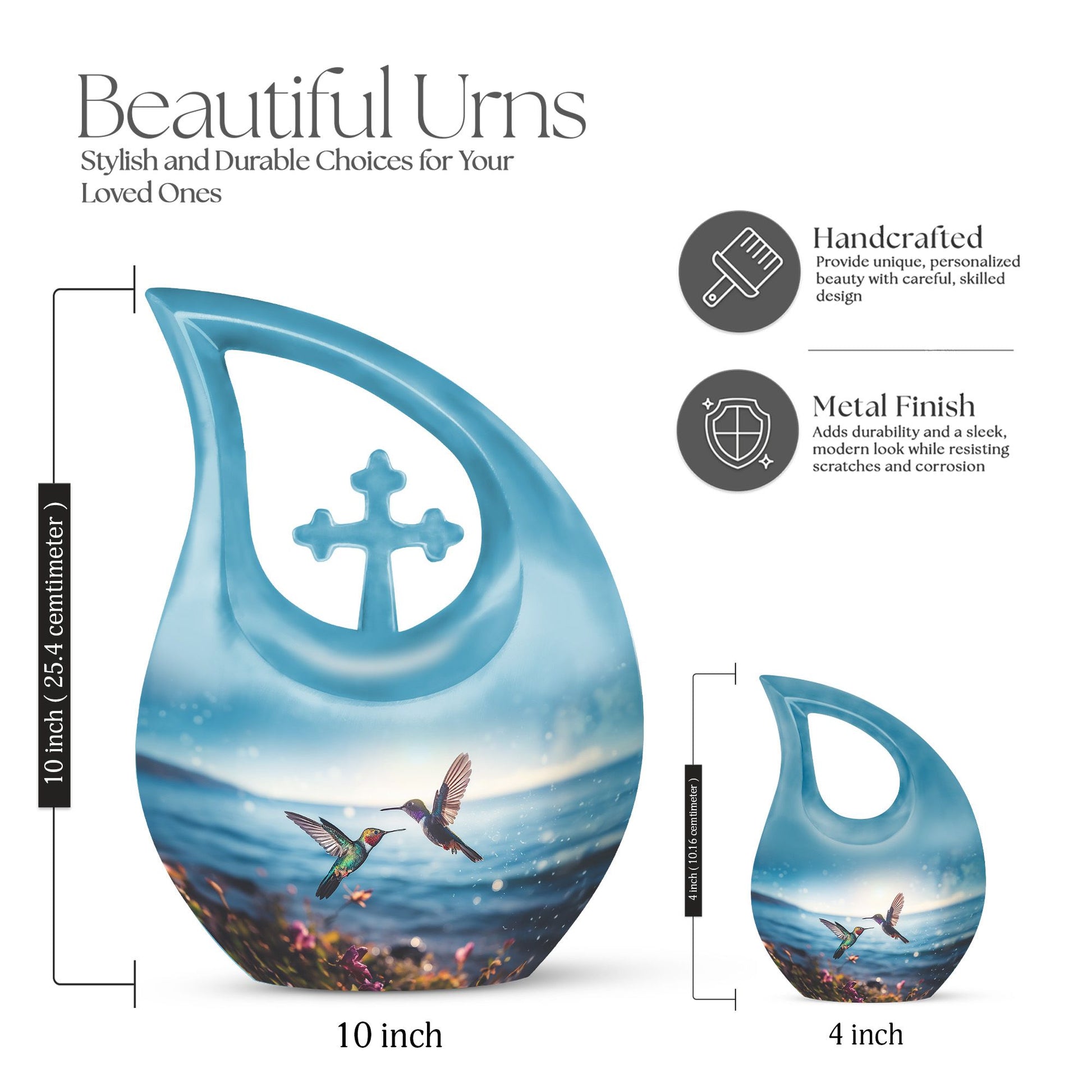 Humming Bird Urns For Ashes - Small Cremation Urns
