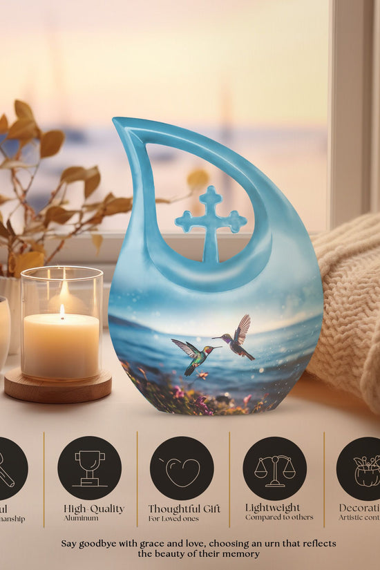 Humming Bird Urns For Ashes - Small Cremation Urns