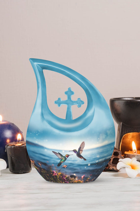 Humming Bird Urns For Ashes - Small Cremation Urns