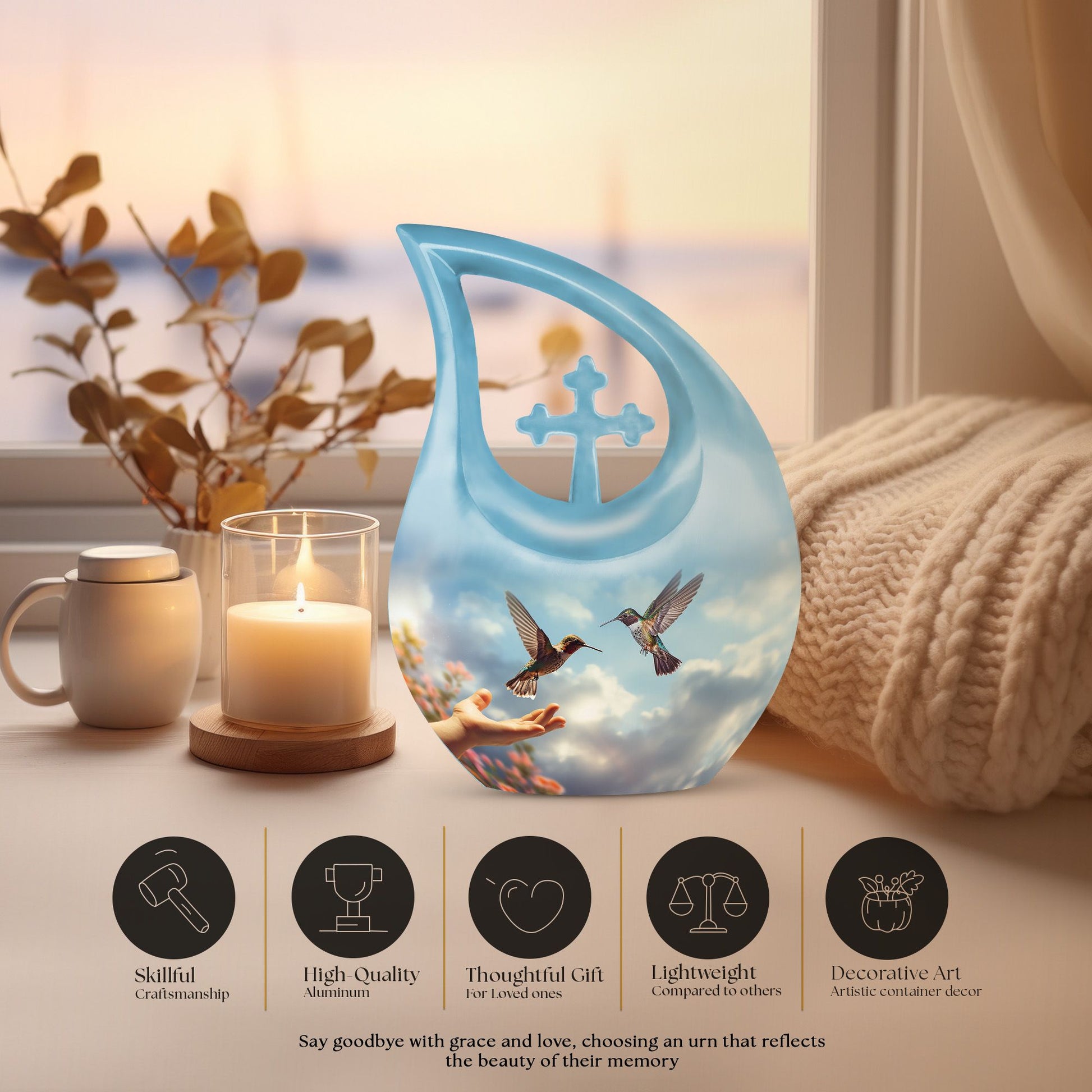 Humming Bird Urns For Ashes - Urns For Cremation Ashes Mother Urn