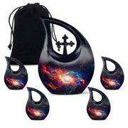Galaxy Urns For Ashes - Mini Urns For Human Ashes Keepsake